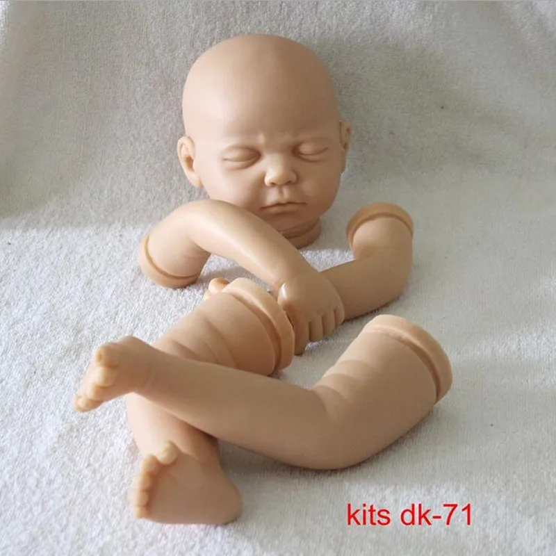 Reborn Doll Kits for 22inches Soft Vinyl Reborn Baby Dolls Accessories for DIY Realistic Toys