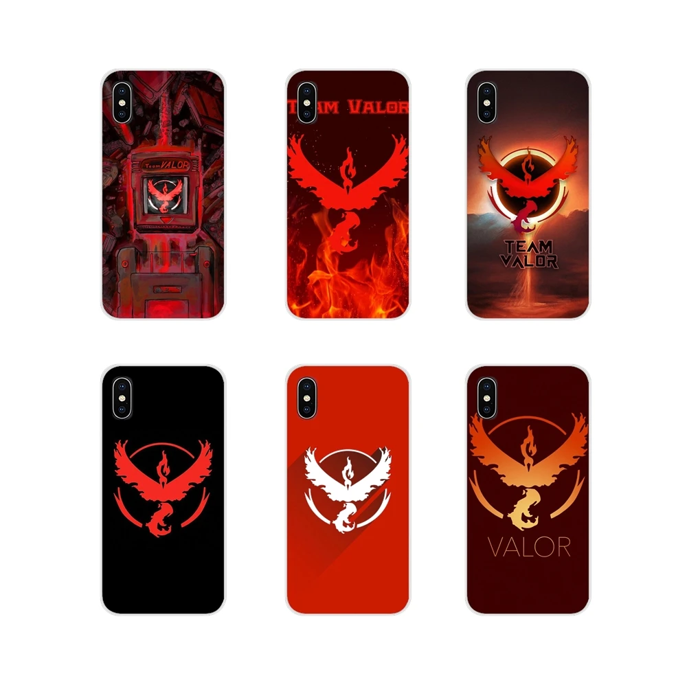 

For Samsung A10 A30 A40 A50 A60 A70 Galaxy S2 Note 2 3 Grand Core Prime Transparent Soft Skin Case fashion pokemon go team valor