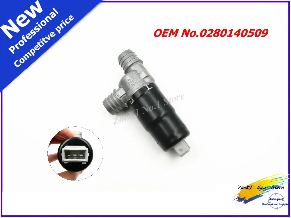 0280140509 Fuel Injection Idle Air Control Valve For BMW E23 E24 E28 E30 L6 L7