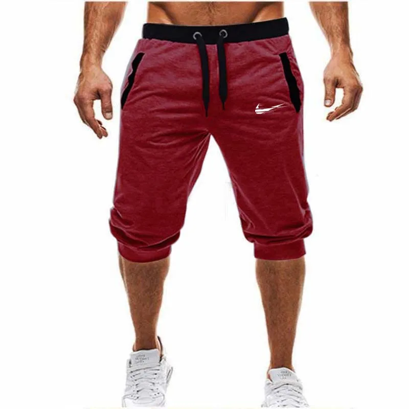 

2018 NEW Summer Brand Mens Jogger Sporting Thin Shorts Men Black Bodybuilding Short Pants Male Fitness Gyms Shorts for workout