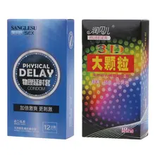 Sexy Latex Dots Pleasure Nautural Rubber Penis Condoms for Men Sex Erotic Male Contraception Condom