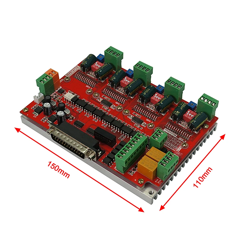 Привод 4 оси мини cnc машина шаговый двигатель драйвер платы LV8727