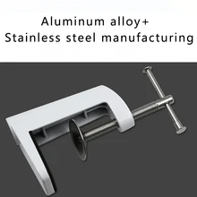 S-образный LED-светильник легкие зажимы слово держатель с креплением автомобильные лампы Holding основание для струйного принтера Desk настольные лампы Набор «сделай сам»