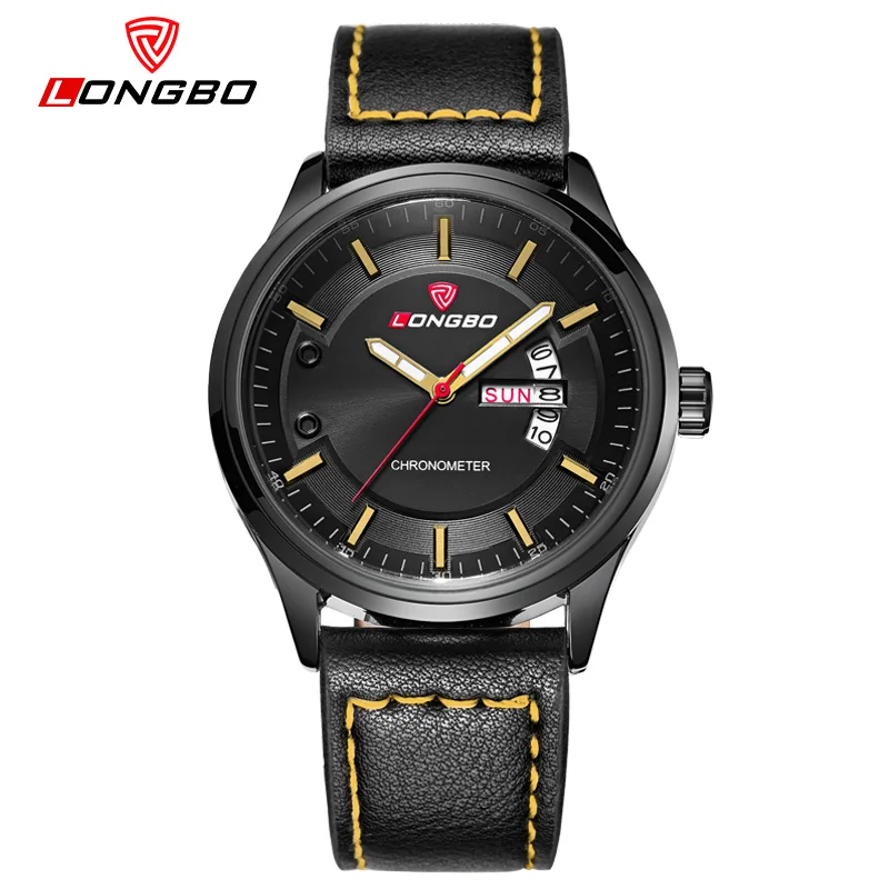LONGBO simple style men font b watches b font Sports Quartz font b Watch b font