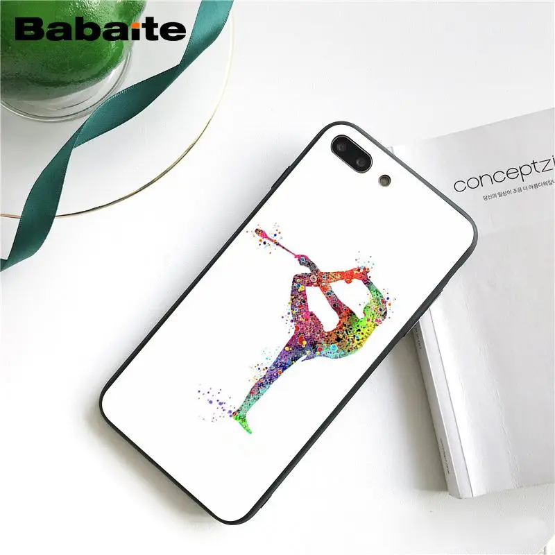 painting Color ribbon gymnastics movement