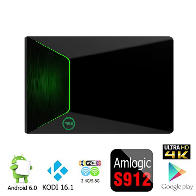 

M9S-Z9 Android 6.0 TV Box Kodi 16.1 Octa Core 2+16GB WiFi 2.4G/5G Media Player WIFI 3D TV Box