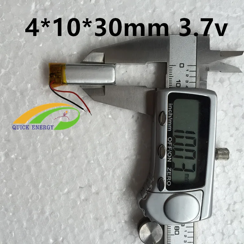 Thium полимерный аккумулятор 401030CE FCC ROHS MSDS сертификации Комплексное использование |