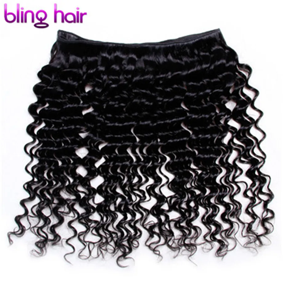 Best Bling Hair Deep Wave Bundles Brazilian Hair Weave Bundles 100% Remy Human Hair Extension Natural Color 10 PCS Deals 8-30 Inch 2