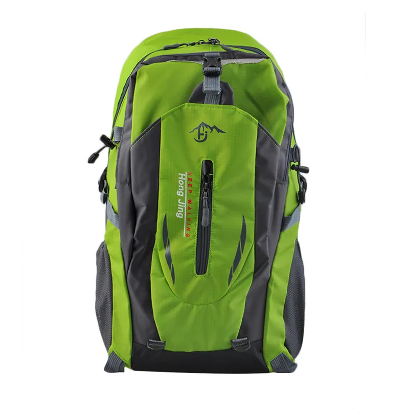 40L открытый альпинизм сумки водоотталкивающая нейлоновая сумка на плечо для мужчин и женщин Путешествия Туризм Кемпинг рюкзак - Цвет: 2