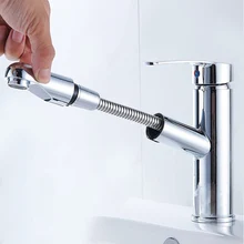 Смеситель для кухни, роскошный латунный смеситель, смеситель для раковины, кран с одним обработчиком, кран для холодной и горячей воды