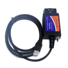 ELM327 USB FTDI с переключателем(HS CAN и MS CAN) Автомобильный диагностический кабель