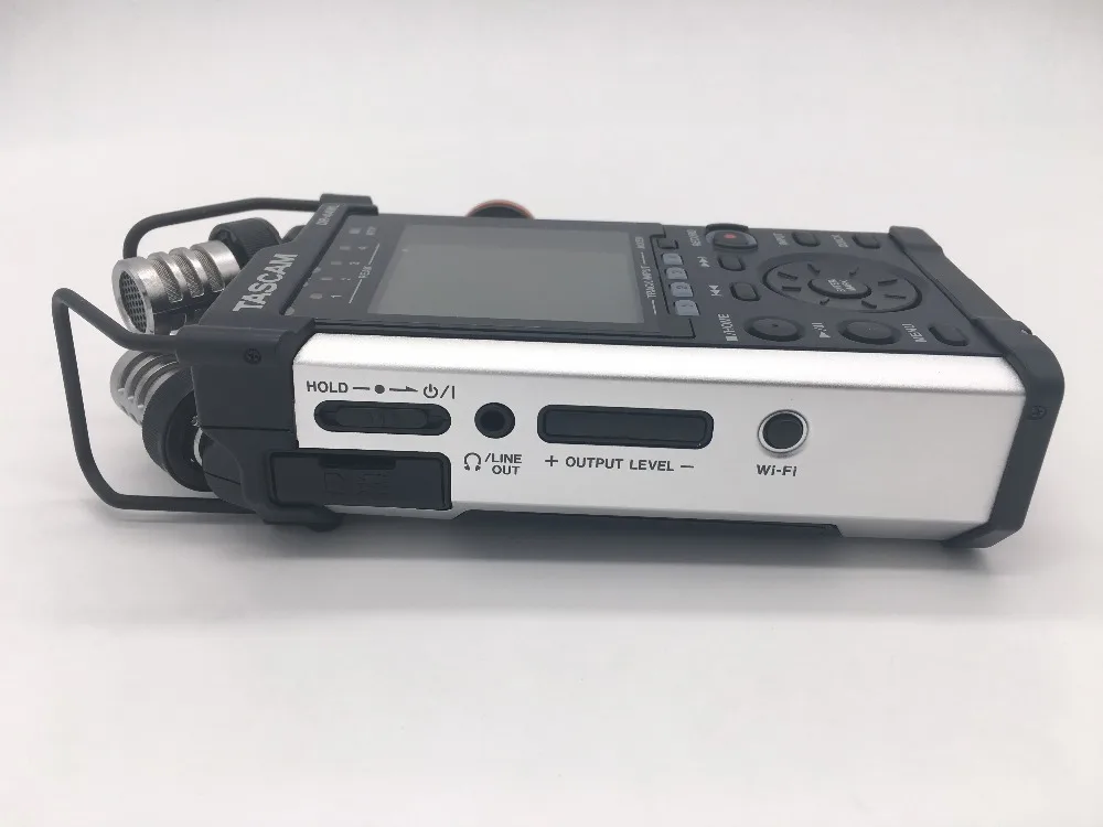 TASCAM DR-44WL портативный ручной диктофон записывающая ручка четырехтрековый рекордер со стереофоническими микросхемами, XLR микрофонными входами и Wi-Fi