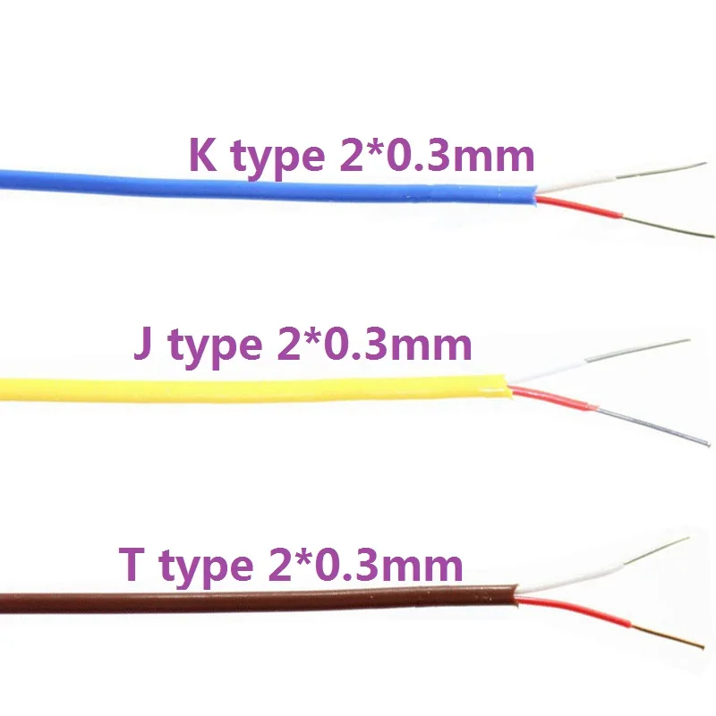 

2*0.3mm K J T Type Teflon Thermocouple Wire