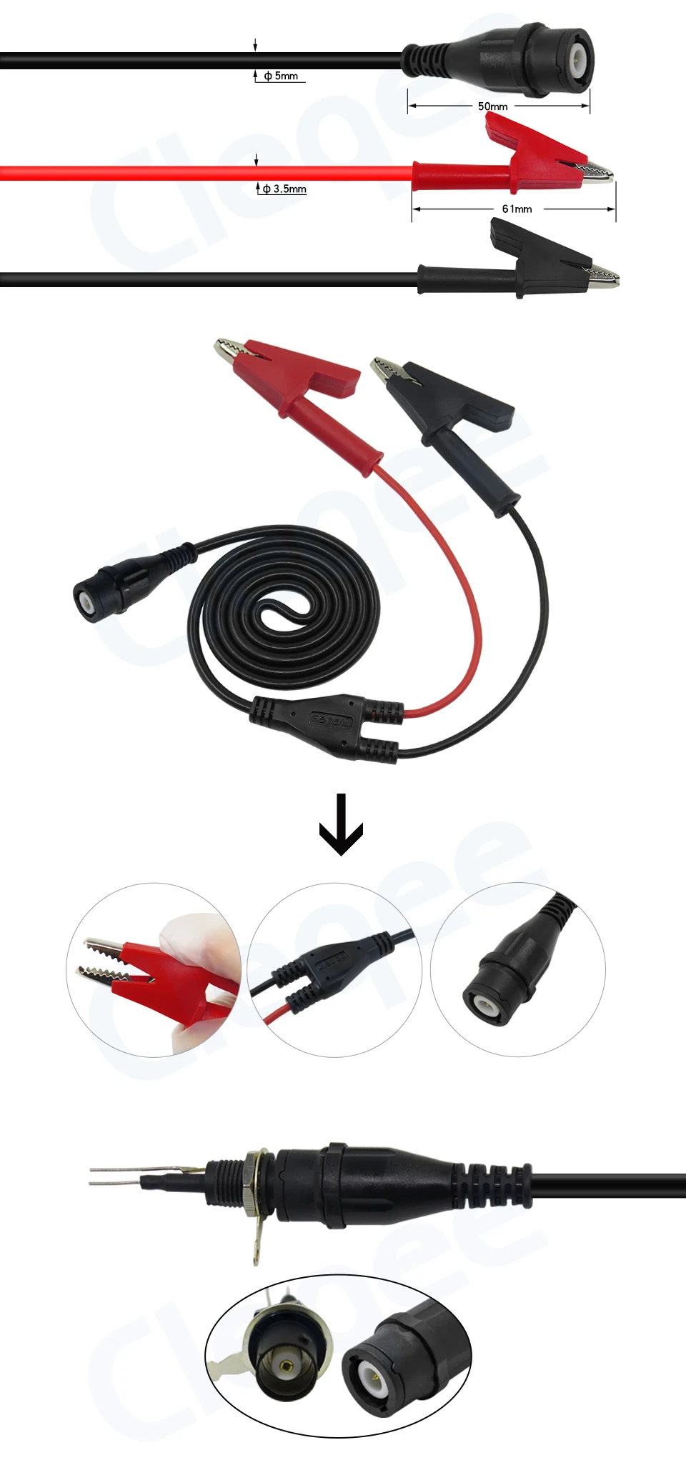 Cleqee p1205 bnc 