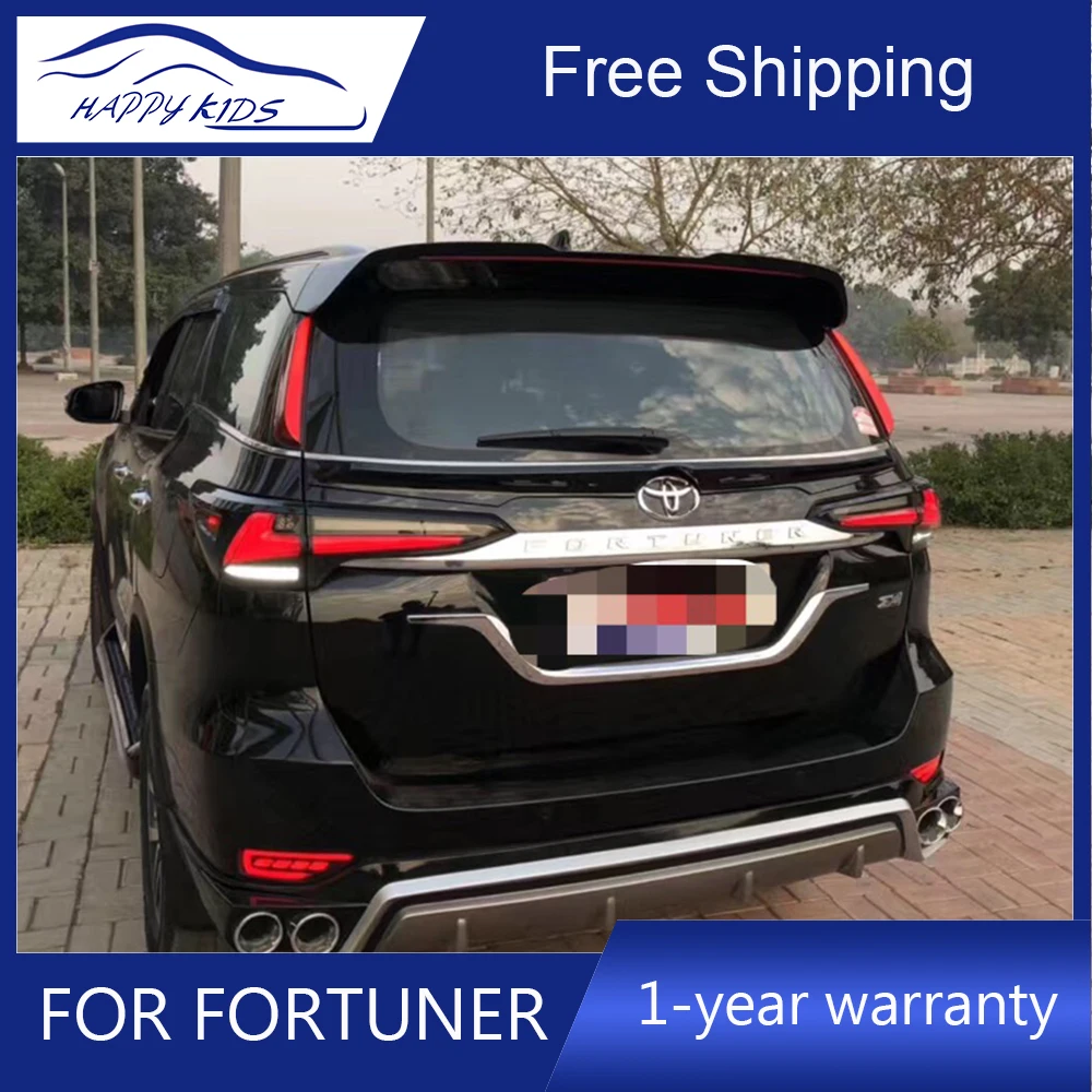 Ems Высокое качество светодиодные задние фонари для Toyota New Fortuner Задний фонарь противотуманная лампа задняя лампа DRL+ тормоз+ Парк+ Сигнальные огни