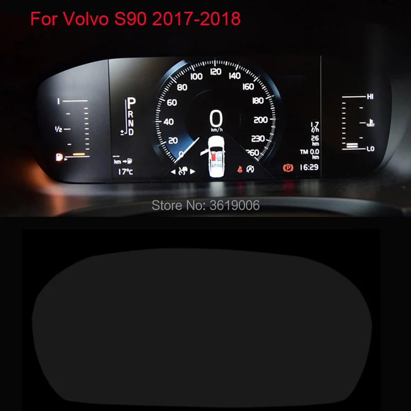 TOMMIA для Volvo S90 2017 20 защита экрана HD 4H Защитная пленка приборной панели