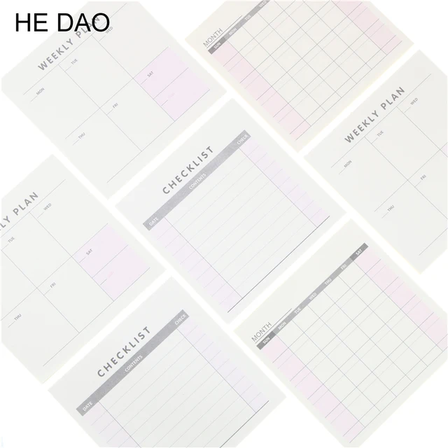 monthly work planner