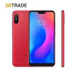 Xiaomi Redmi 6 Pro A2 4 ГБ Оперативная память 64 ГБ Встроенная память Восьмиядерный процессор Snapdragon 625 5,84 "19:9 полный Экран двойной AI Камера 4000 мАч