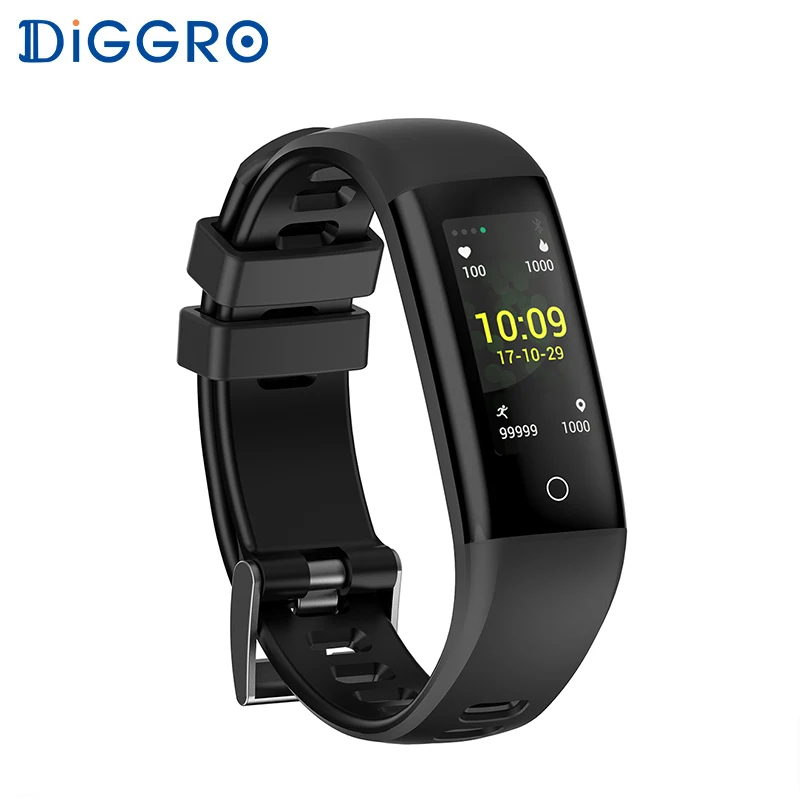 

Diggro G16 Smartwatch Fitness Tracker HD Color Screen Heart Rate Blood Pressure Sleeping Monitor IP67 Waterproof for Android IOS