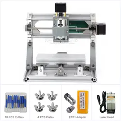 Diy мини ЧПУ маршрутизатор 2500 1610 МВт лазерный ЧПУ гравировальный станок Pcb фрезерный станок резьба по дереву машина