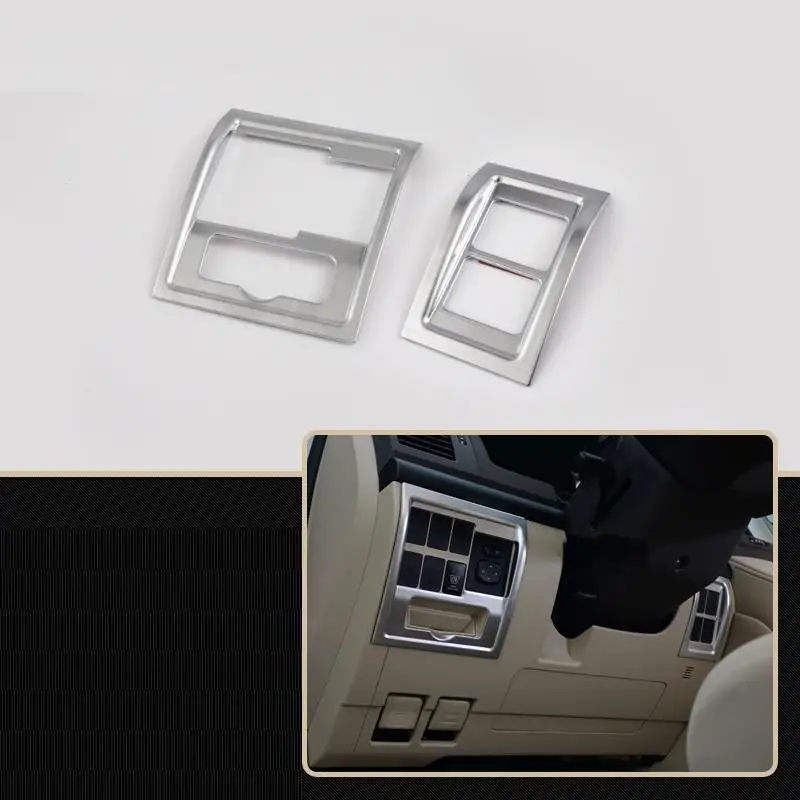 

Door Handle Control system automobile decorative car styling decoration accessory bright sequins 17 FOR Toyota Land Cruiser