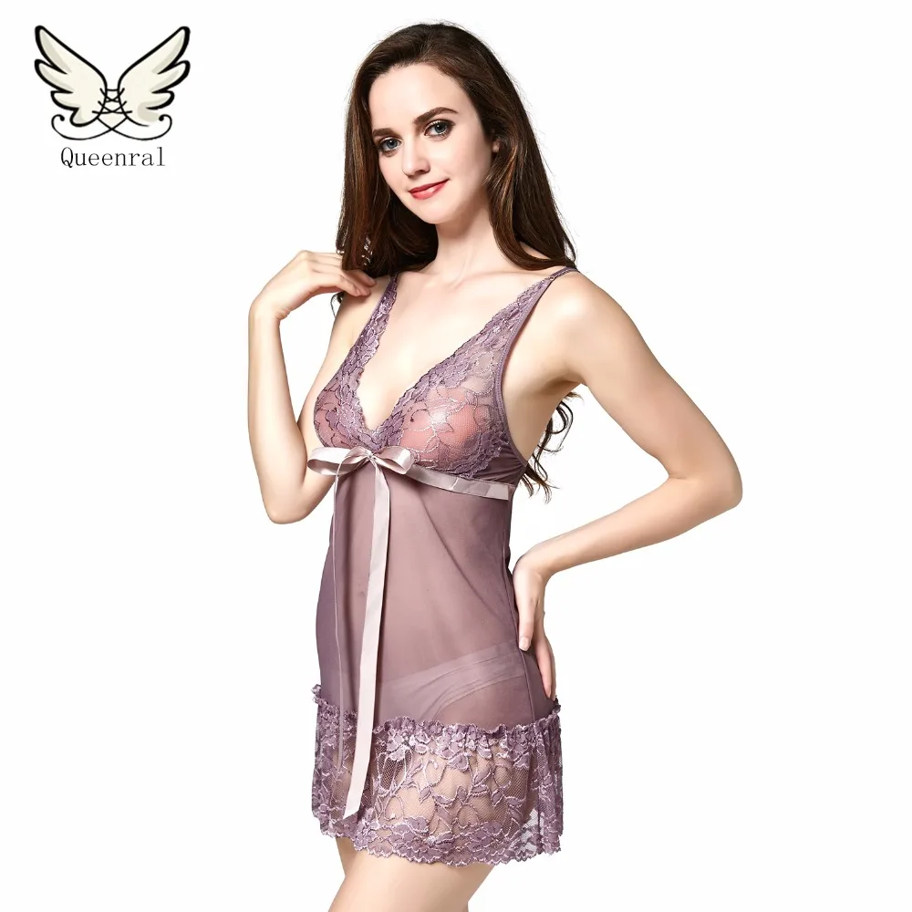 2017 пижамы женские неглиже домашнее ночное белье кружева пеньюар сексуальное