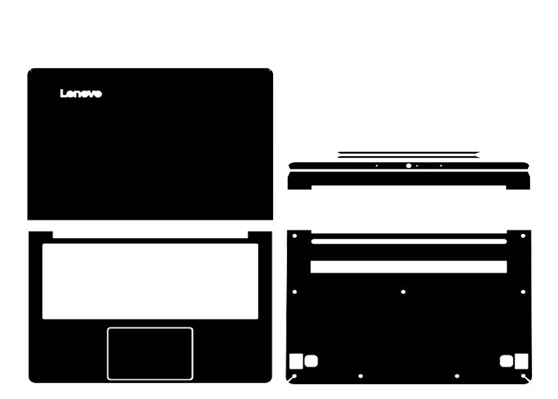 Специальные виниловые наклейки для ноутбука из углеродного волокна для lenovo ideapad 710S(1") 710S-13 13,3 дюйма