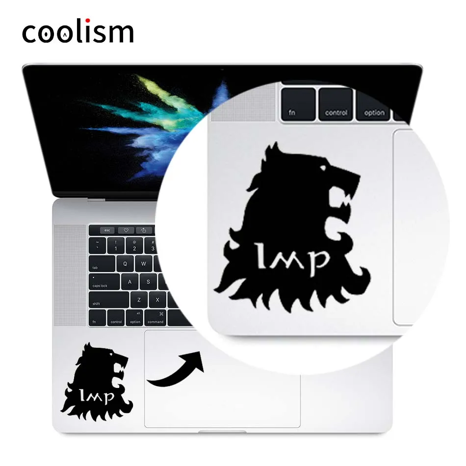 

Game of Thrones Vinyl Laptop Decal Trackpad Sticker for 11 12 13 15 inch Macbook Skin Pro Air Retina Mac Notebook Touchpad Decal