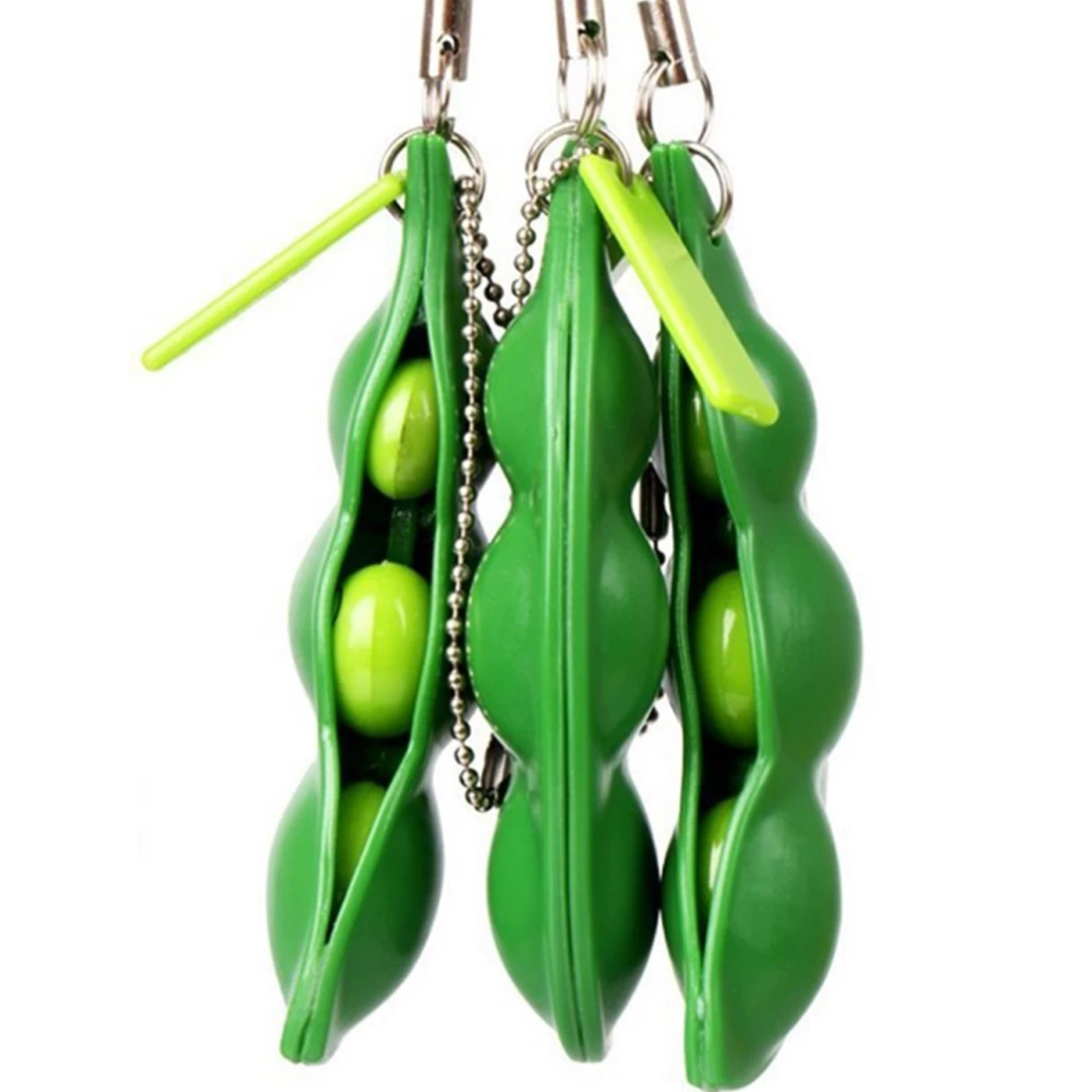 

Release Pressure Small Toy Portable Mobile Phone Strap Pendant Plastic Phone Cute Pea Bean Shape Extrusion
