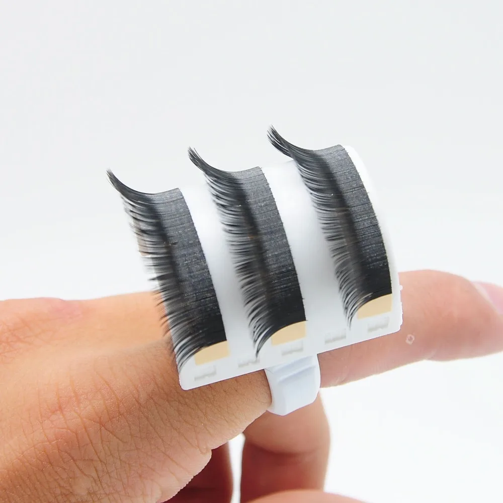 

new 2 U-band lash holder with 3 smart rings eyelash extension tool