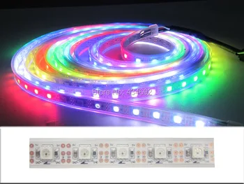 

WS2811 Magic LED Strip 5050 RGB SMD Intelligent Strip Light Dream Color 5M IP67 waterproof LED Strip Lights