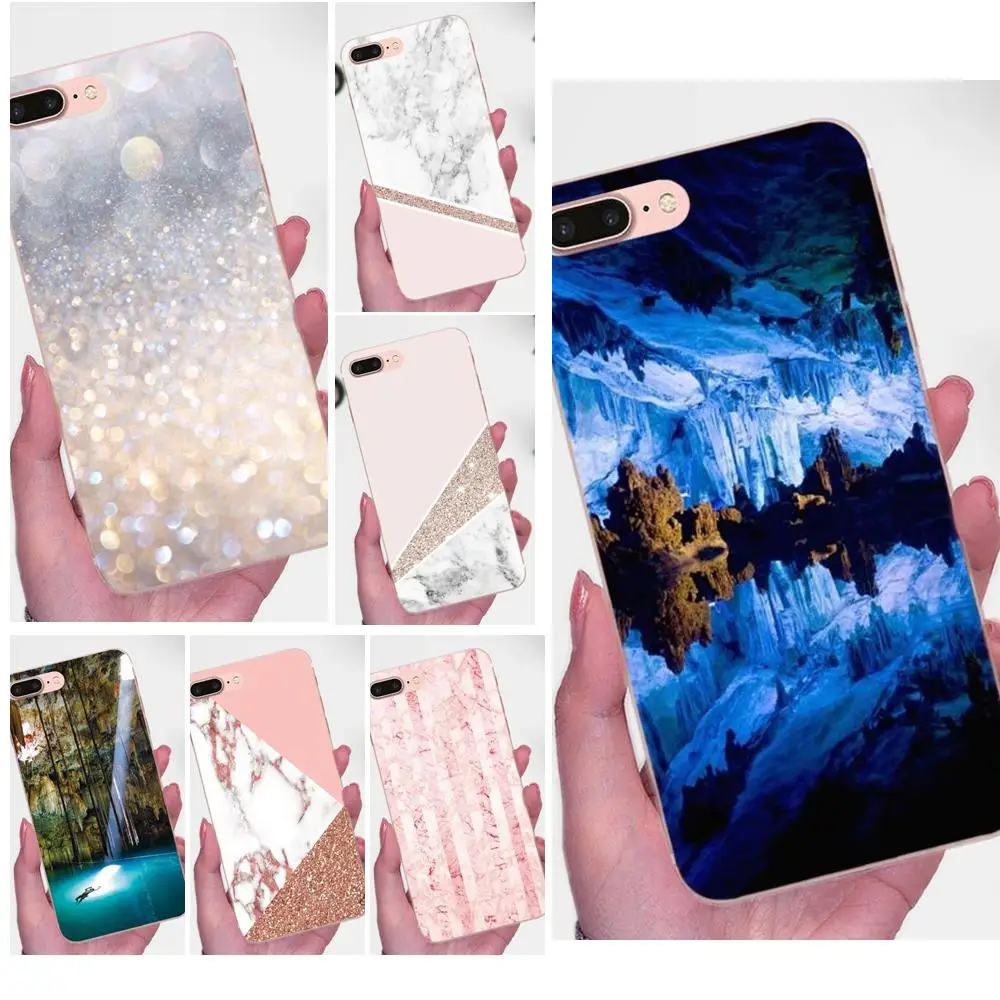 Stalactite розовый мрамор блеск Sceneary для Galaxy A3 A5 A7 On5 On7 2015 2016 2017 Grand Alpha G850 Core2 Prime S2 I9082 |
