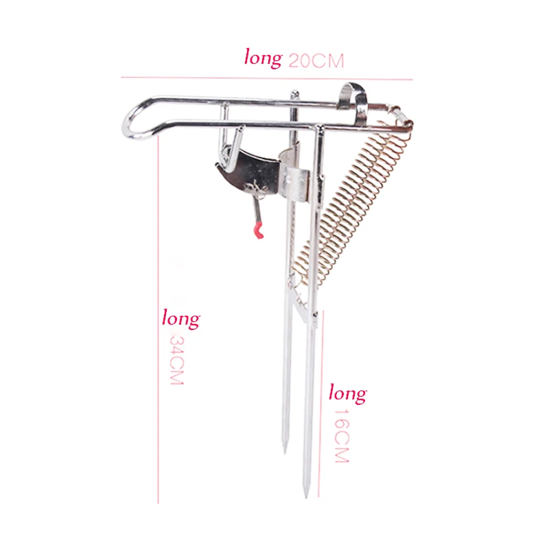 Сталь автоматический Удочка крепление Весна Удочка держатель море стержень рыболовные снасти поставок AT2311 Никель покрытием высокая прочность