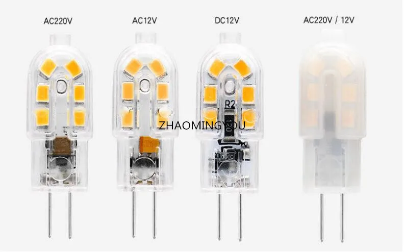 YOU Mini G4 Светодиодная лампа 3 Вт AC/DC 12 В AC 2835 в SMD 360 ° заменяемая галогеновая