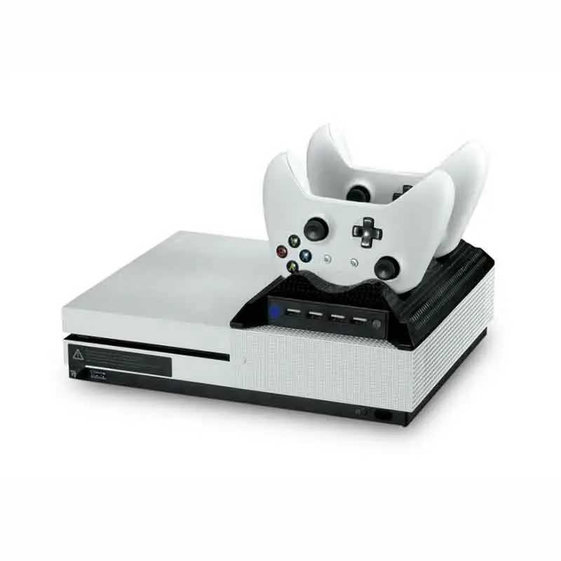 

XBOX one 'S 4-in-1 cooling fan rechargeable fixed Charger fan XBOX one SLIM board cooling fan