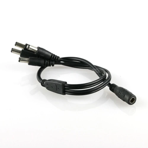 

DHL (400 pcs/lot ) 5.5 x 2.1mm 1 Female To 4 Male AC DC Power Supply Cable Splitter For CCTV LED Strip Wholesale