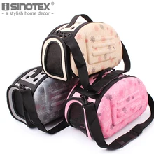 Складная переносная переноска для собак, кошек и щенков, Мягкая двусторонняя переноска, материал фшион EVA, дышащие Стропы для маленьких собак, всесезонные 36x22x20 см