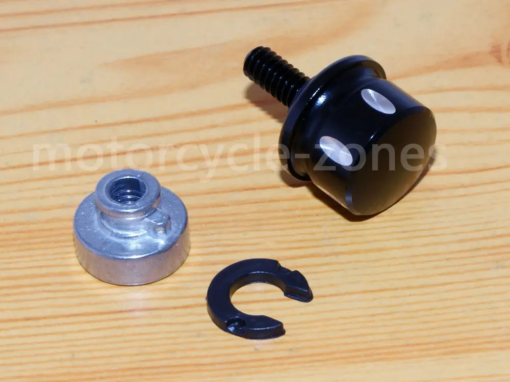 

Motorbike Black Cut Seat CNC Mount Bolt Screw Cap For Harley Sportster Dyna Touring Fatboy Road King