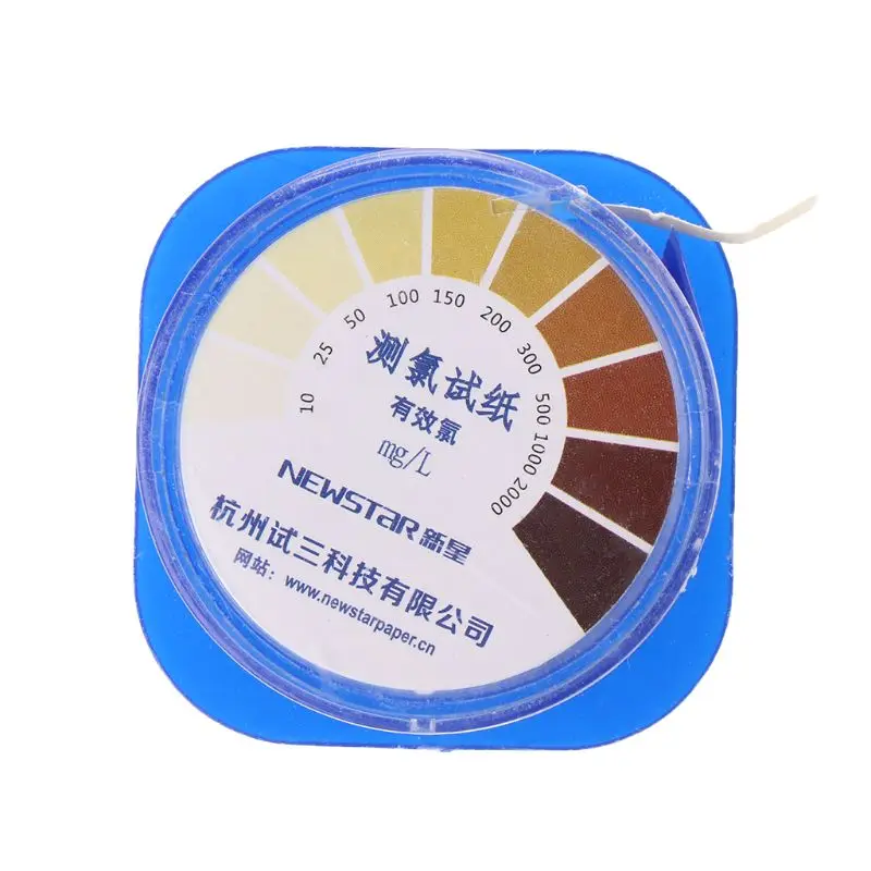 

Chlorine Test Strips Water Quality Test Strip Swimming Pool Water Alkaline Acid Indicator Paper Testing Supplies