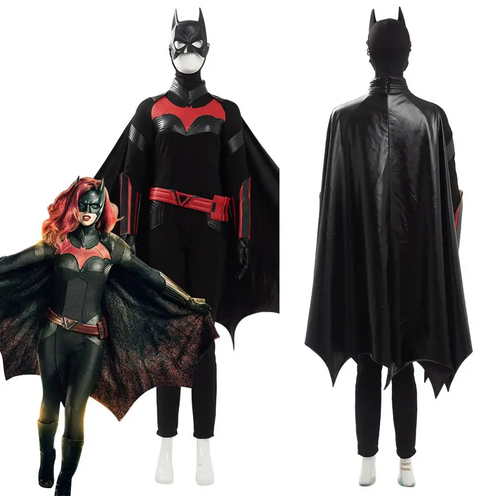 Костюм для косплея Batwoman Batgirl Kathy Kane черный женский костюм Katherine Rebecca костюмы на