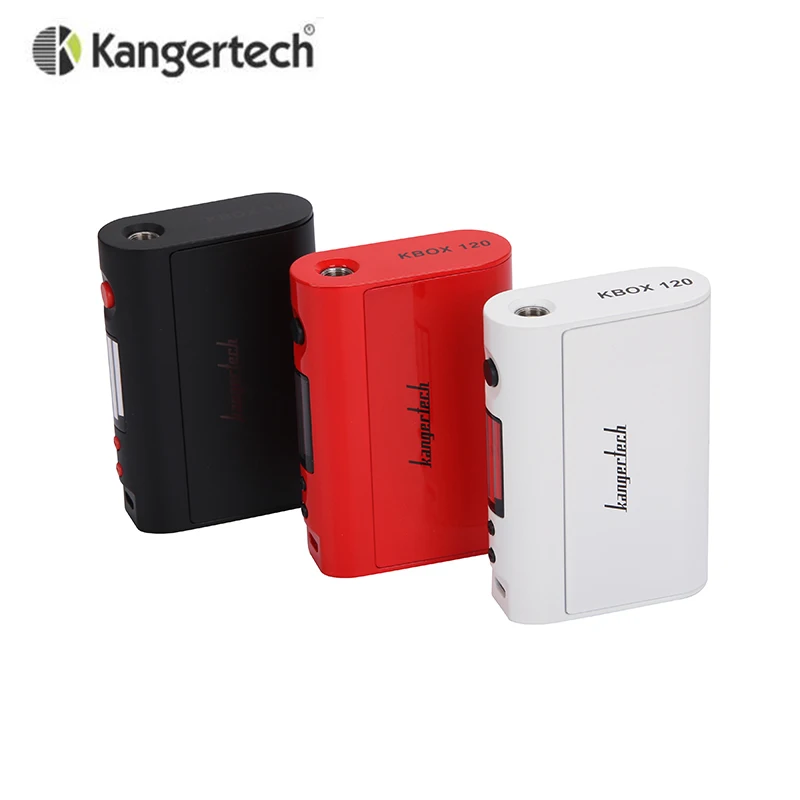 

Original Kanger KBOX 120W Temperature Control Variable Wattage Box Mod Powered by 18650 Battery