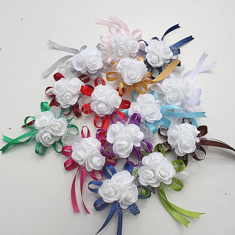 corsage wrist bands