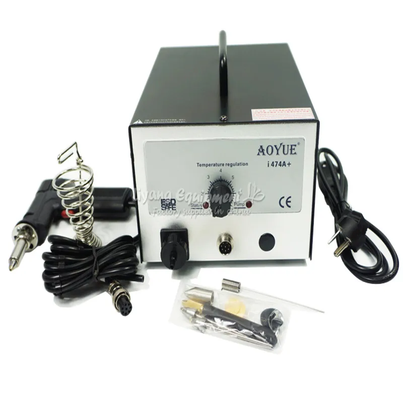 AOYUE 474A+ BGA Desoldering Station Electric Vacuum Pump Solder Sucker Adjustable Temperaturein