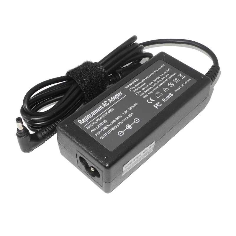 20V 3.25A 65W Laptop Ac Power Adapter Charger