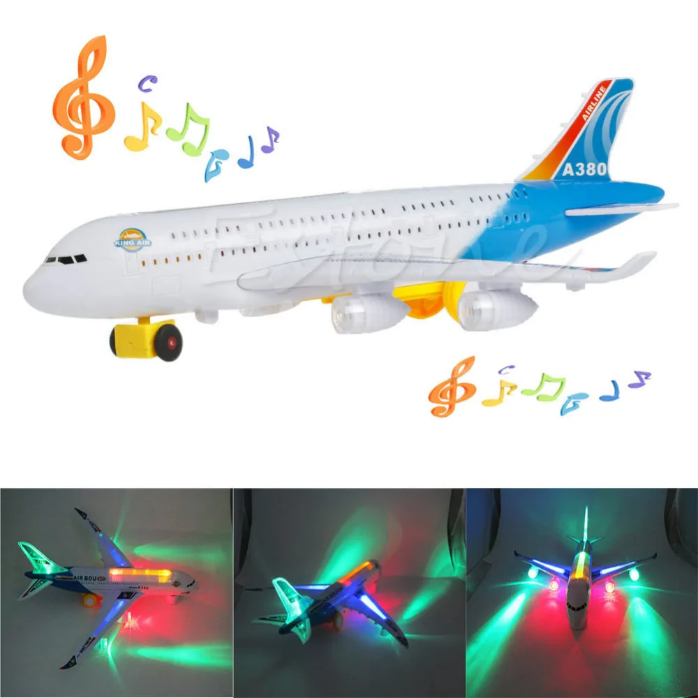 1pc electric airplane plane flash sound aircraft kids toy best gift for children new in diecasts toy vehicles from toys hobbies on aliexpresscom