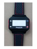 

Text message waterproof watch pager, 4-8 lines display, 137-930Mhz, Pocsag paging system portable wrist receiver, PLL or Crystal