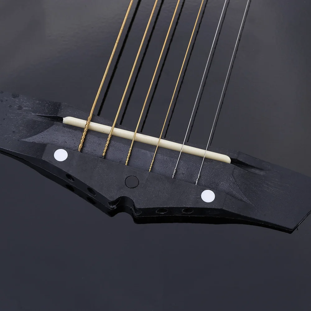 3" Акустическая гитара, народная 6-струнная гитара для начинающих студентов подарок