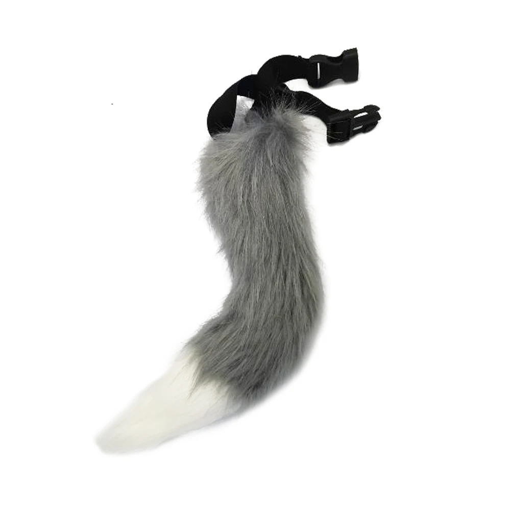 9 Colors JUNBOON Ajustable Faux Fur Children's Day Fox Cat Tail Cosplay Halloween Christmas Party Carnival Costume Gifts anime cosplay