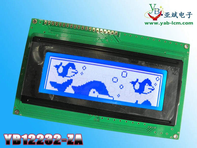 Belt YB12832ZA character LCD module import IC strong anti-interference Brazil | Электронные компоненты и