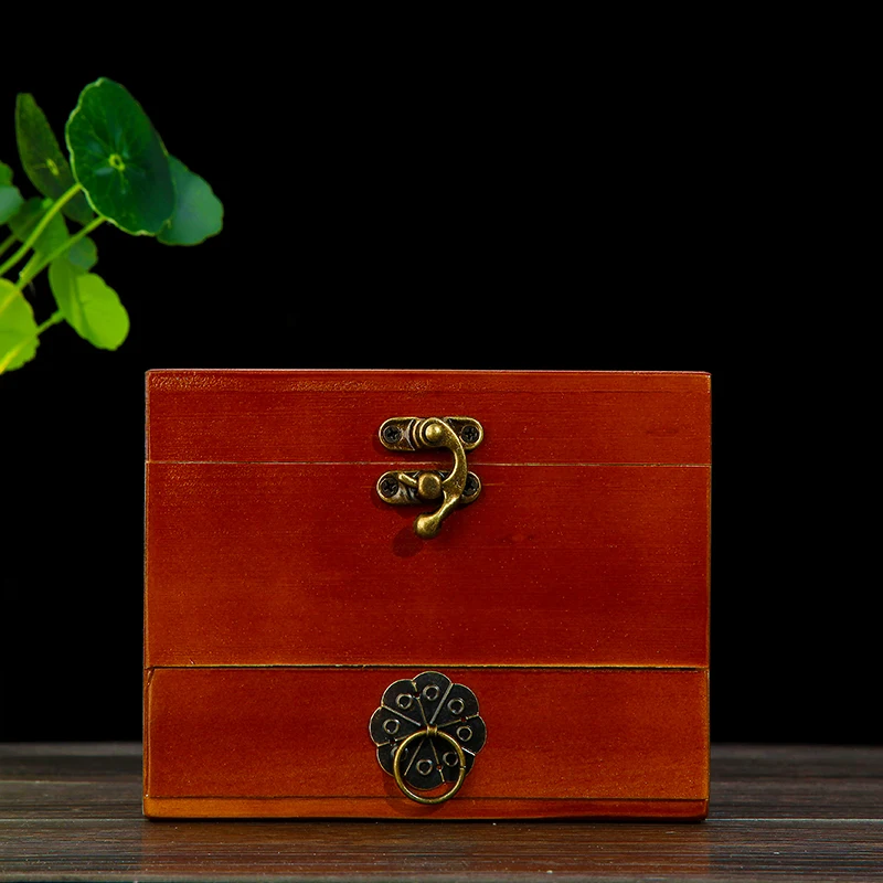 Китайский стиль швейный набор домашний швейный ящик ручной работы из цельного дерева Многофункциональный милый портативный